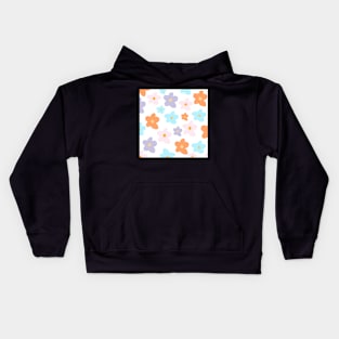 pastel flowers Kids Hoodie